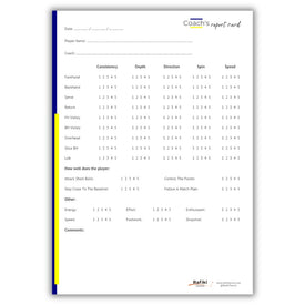 The Coach's Report Card