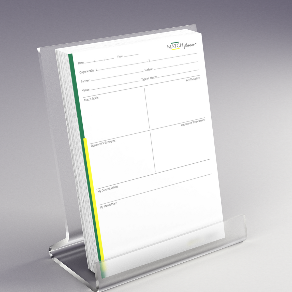 Match Cards - Tennis Journal