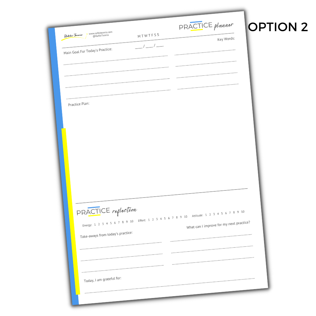 Match Cards - Tennis Journal