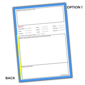 Practice Card - Take your daily practice sessions to the next level!