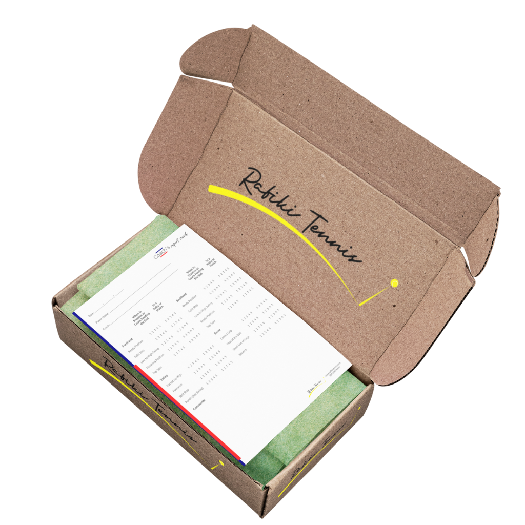 Coach's Report Card - Tennis Journal