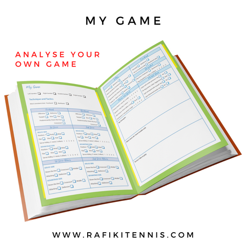 Image of Analyse your own game in My Game - Rafiki Tennis Match Journal