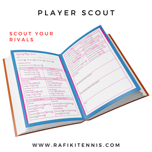 Scout players you play regularly in the Player Scout - Rafiki Tennis Match Journal