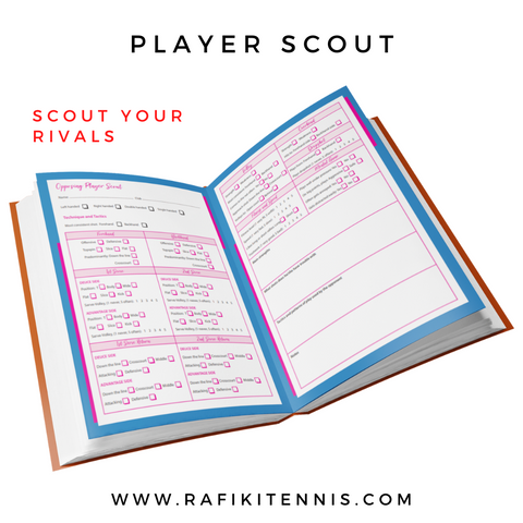 Image of Scout players you play regularly in the Player Scout - Rafiki Tennis Match Journal